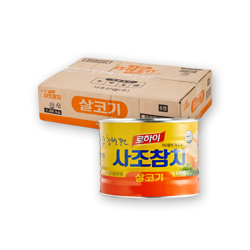 사조해표 살코기참치 1.88kg (6개, 박스) 사조참치 : 다담 몰