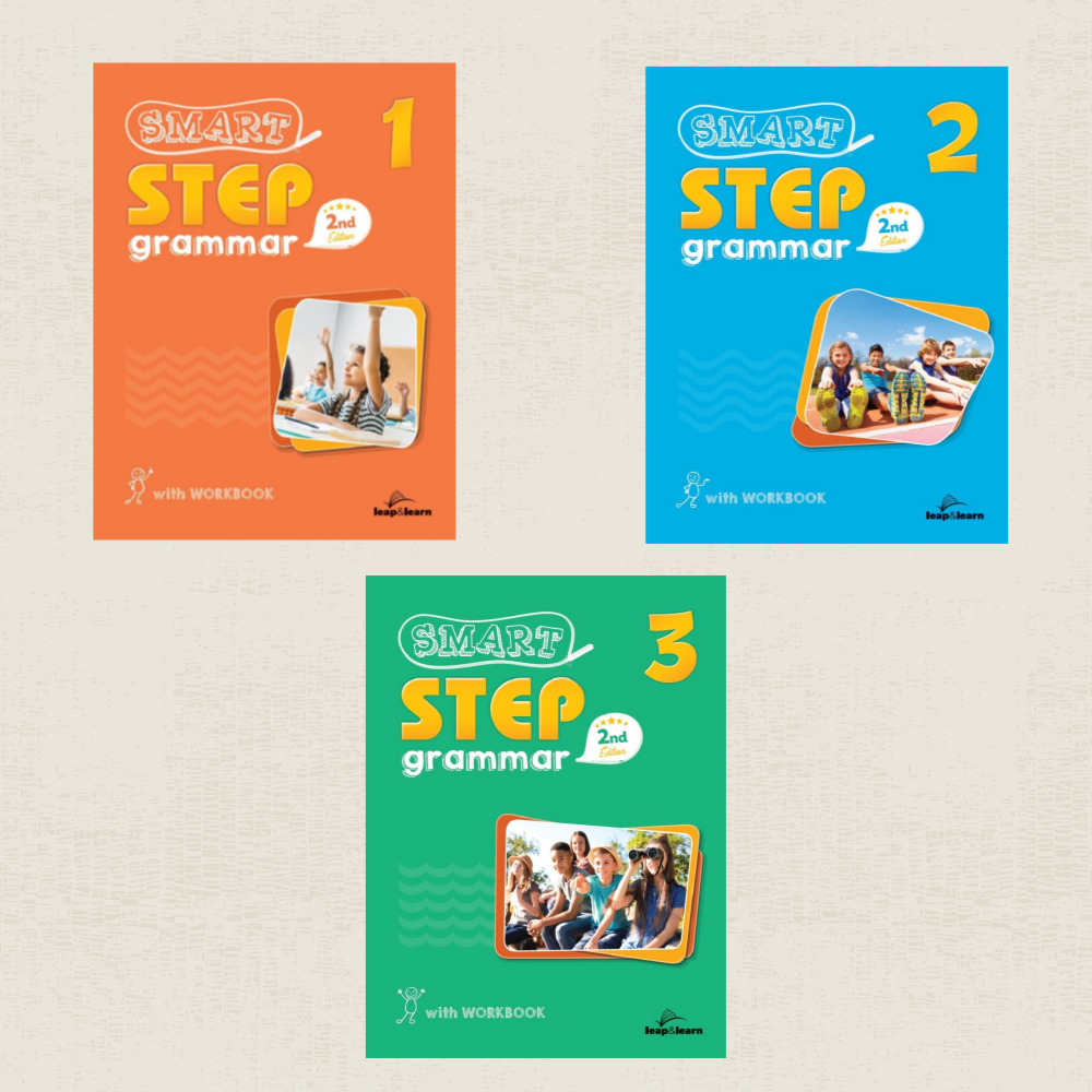 스마트 스텝 그래머 시리즈(2nd에디션) 1,2,3권 초등 어린이 영어 교재 문법 영문법 : 테솔