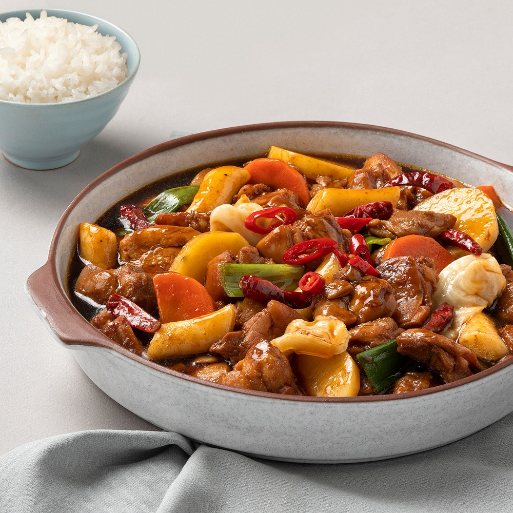 유가네 닭갈비 볶음밥 1+1 외 닭갈비/순살간장찜닭/소불고기볶음밥 등 골라담기 : 유가네