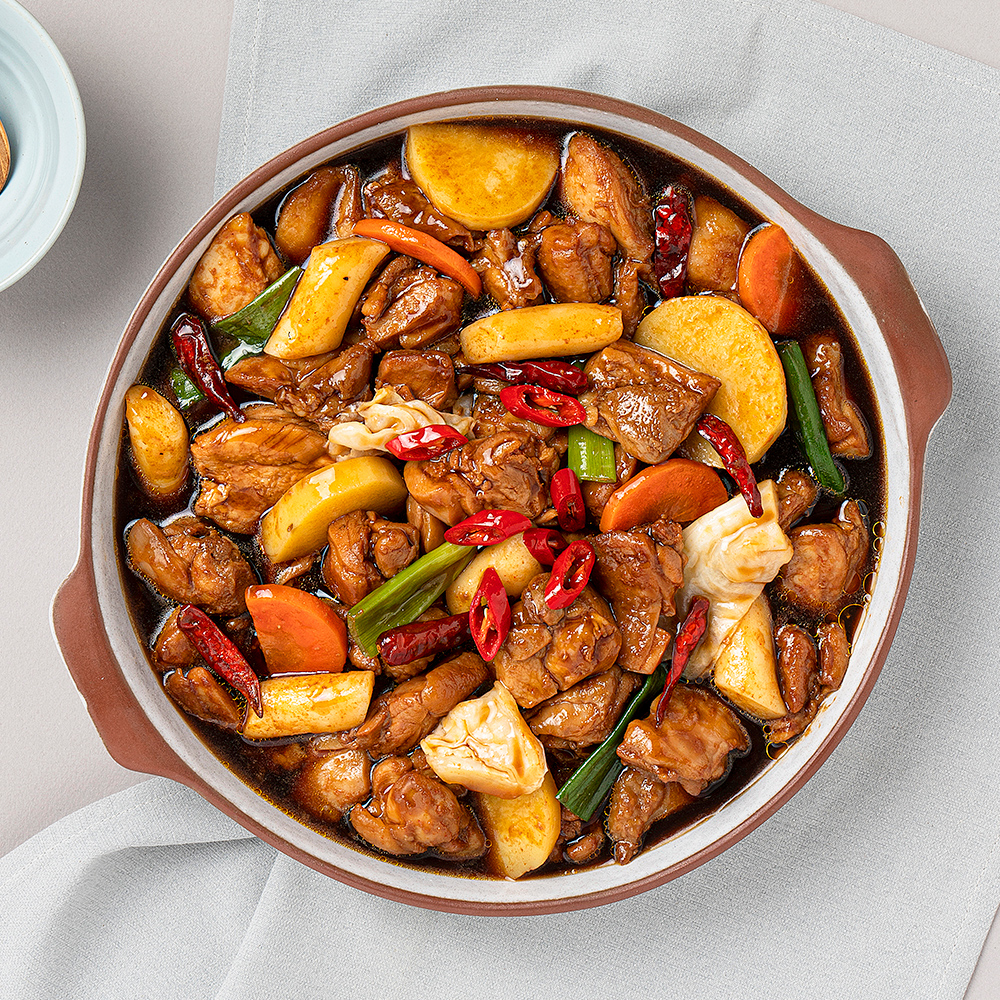 유가네 순살 간장찜닭 400g  x 2팩,3팩 : 유가네