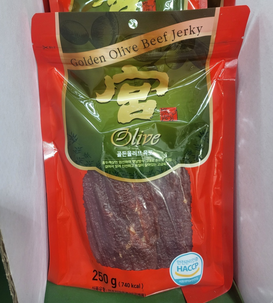 견우푸드 궁 골든 올리브 쇠고기 육포 250g /코스트코 : COSTMARKET