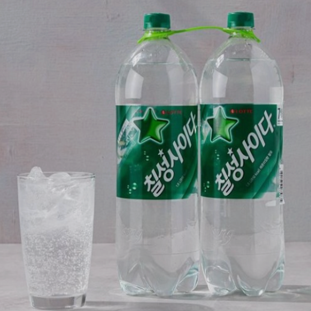 롯데 칠성 사이다 1.8L 24병 : 청화마트