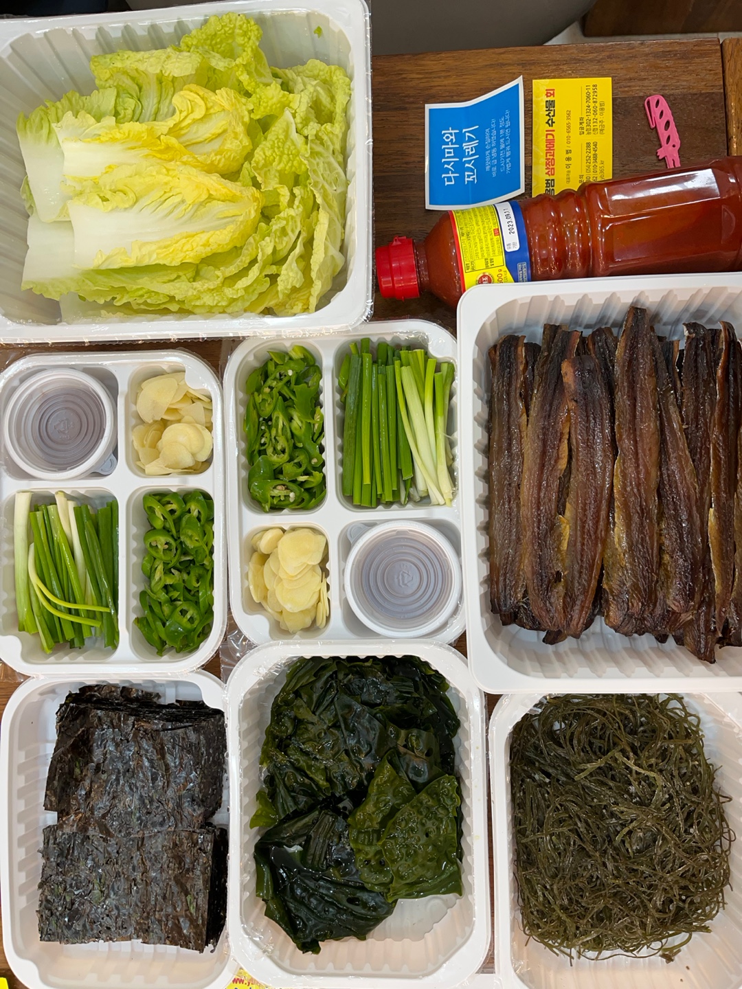과메기+야채풀세트(6인패키지)20마리40쪽 : 이용범과메기