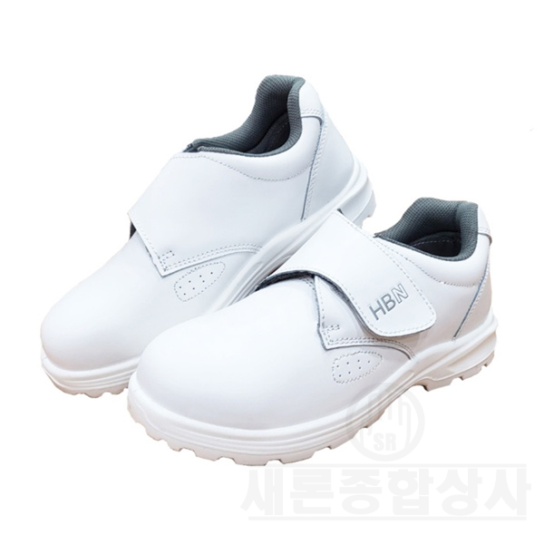 에이치비 HBS-480A 벨크로 크린룸 안전화 작업화 4인치 : 새론종합상사