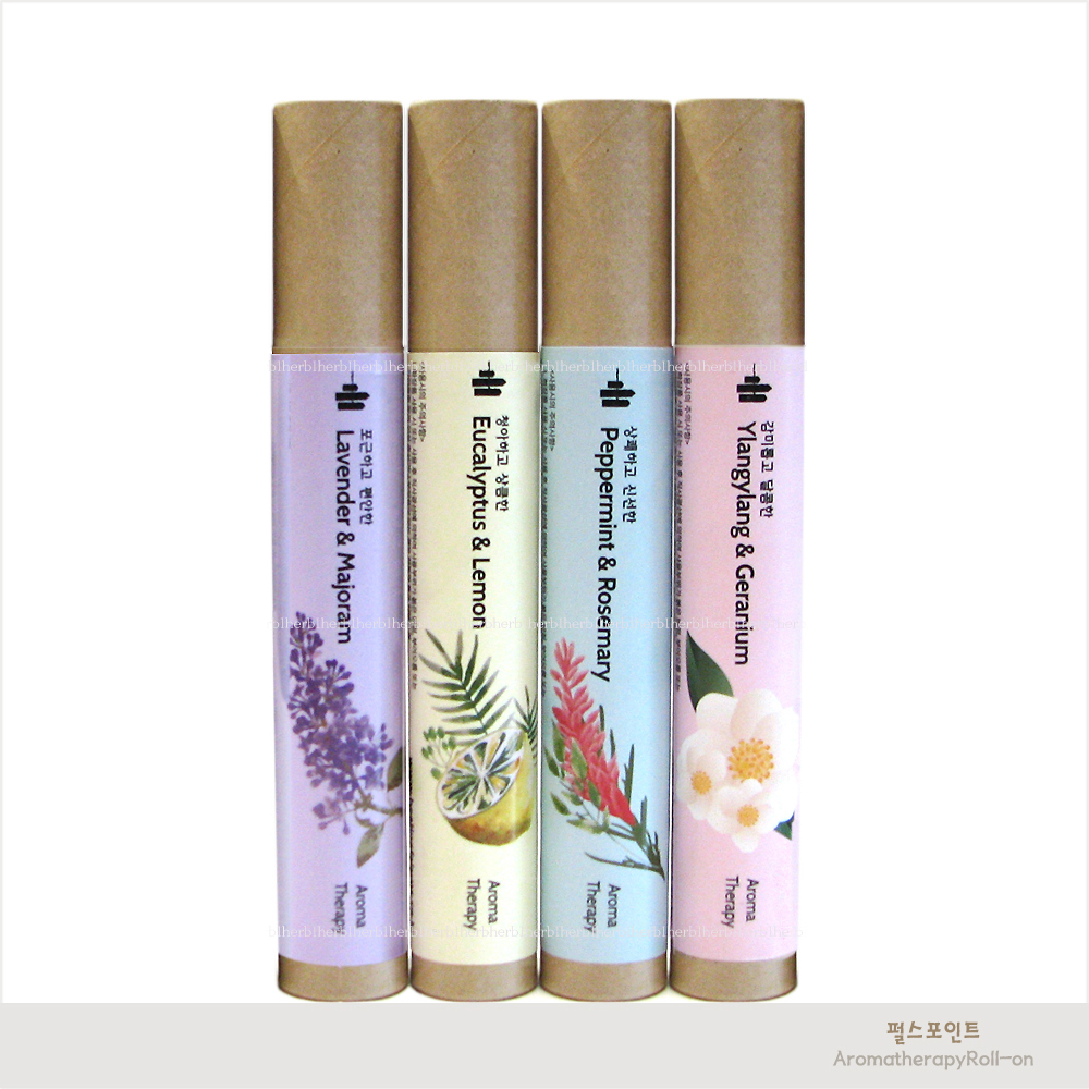 힐링팜스 아로마테라피 아로마롤온 12ml - 라벤더&마조람 : herbone