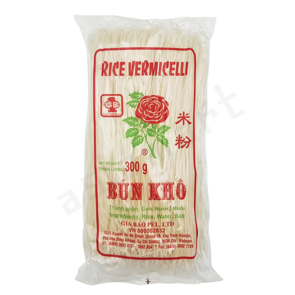 (특별가격  여름맞이)베트남 장미표 버미셀리쌀국수 분짜면 분코 300g 아시아마트 : 아시아마트스토어