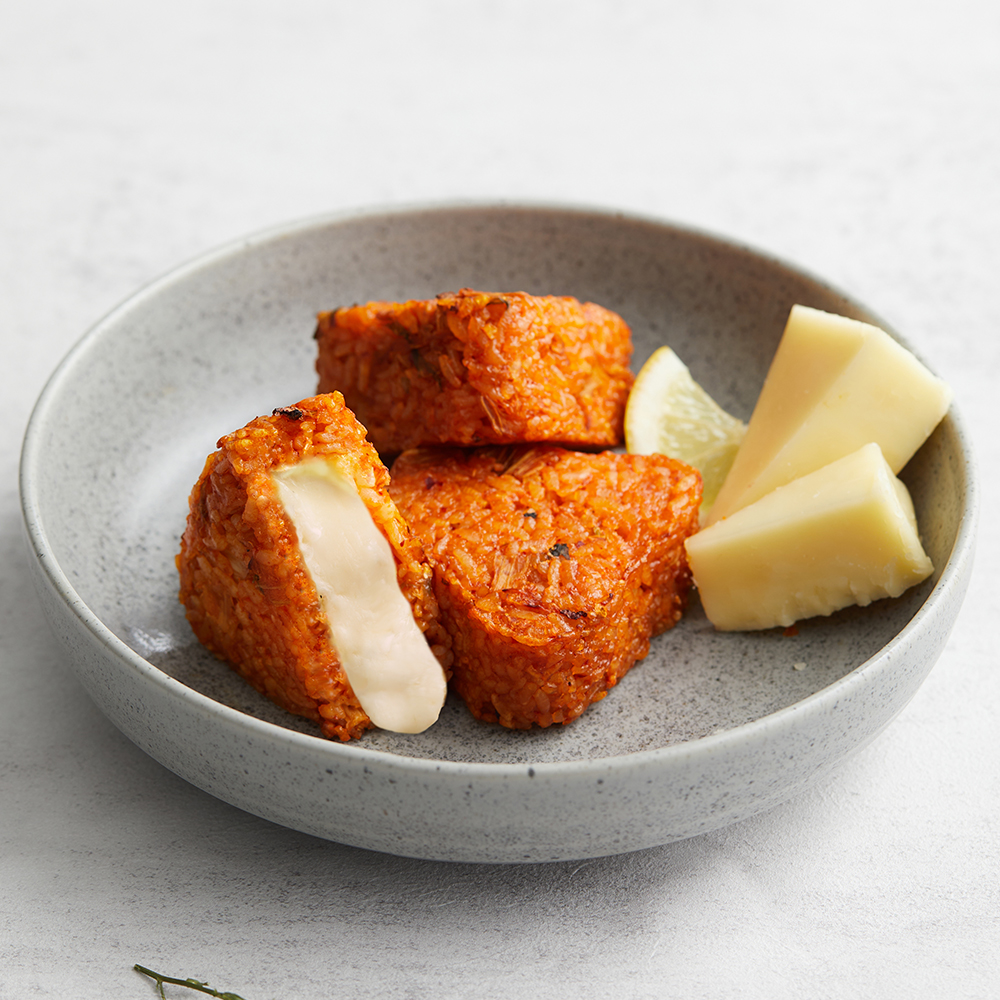 오꾸밥 김치치즈 오븐에 꾸운주먹밥 100g, 6개 : 카페이노스주식회사