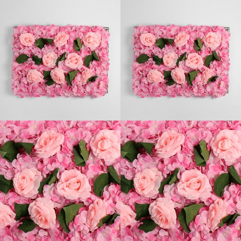 이지리치 플라워월 조화 꽃벽 FL11 60x40cm 꽃 벽 플라워 월 포토존 : 푸근한잡화점