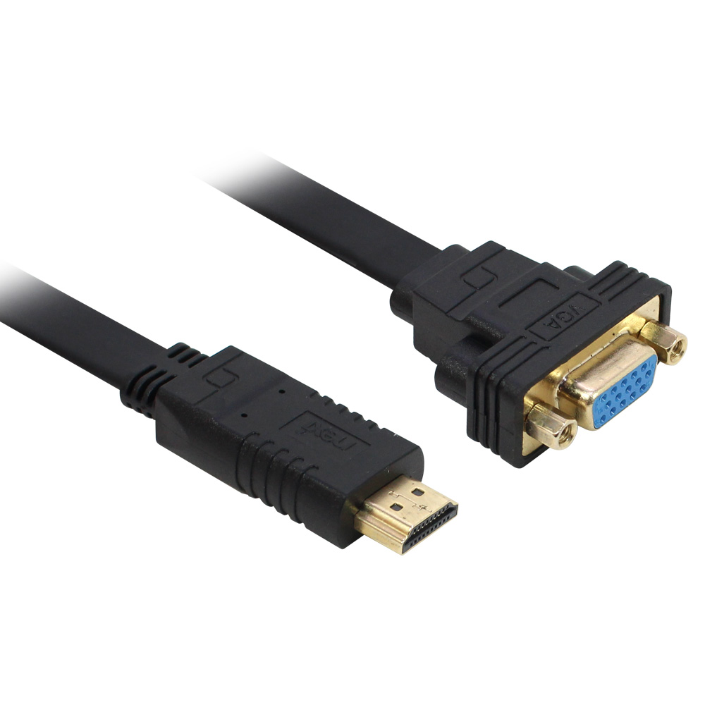 HDMI to VGA 컨버터 HDMI TO RGB D-SUB RGV 변환 젠더 : 스마트케이블