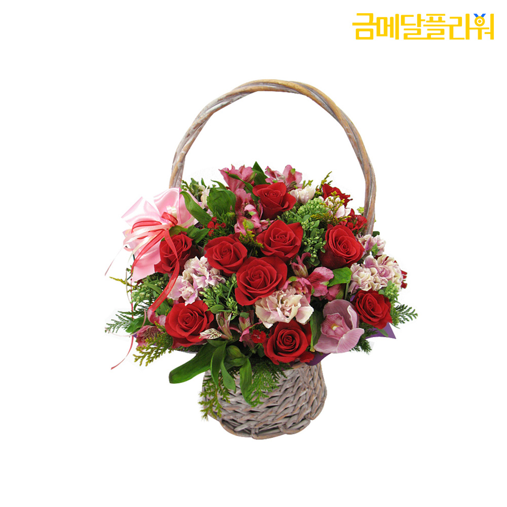 사랑이올까요 꽃바구니 꽃다발 여자친구 어버이날 스승의날 기념일선물 꽃배달 : 금메달플라워