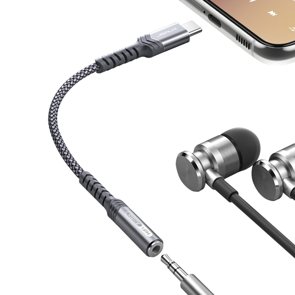 JSAUX C to 3.5mm AUX C타입 이어폰 젠더 : 클라스 원