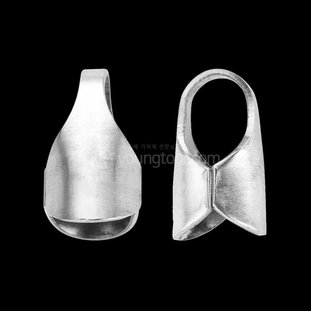 ECO 은 라운드형 엔드 캡 장식 4.0 mm 10개입 : 영진재료 온라인샵