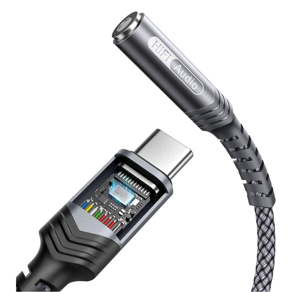 JSAUX C to 3.5mm AUX C타입 이어폰 젠더 : 클라스 원