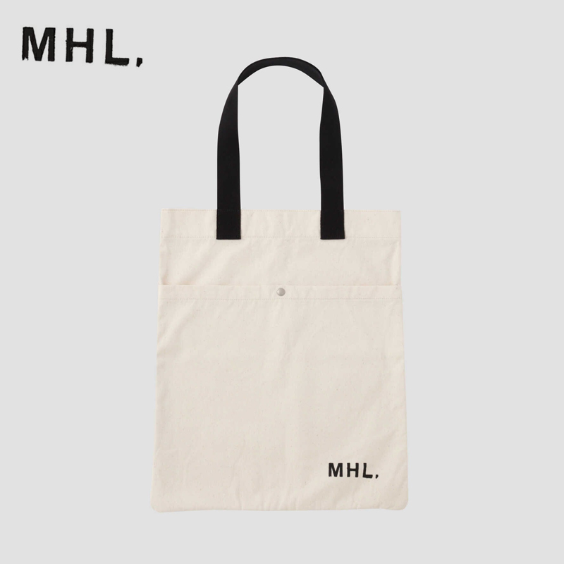 MHL 마가렛호웰 한정상품 베이직 코튼 캔버스 에코백 숄더백 가방 : 도쿄 맨션