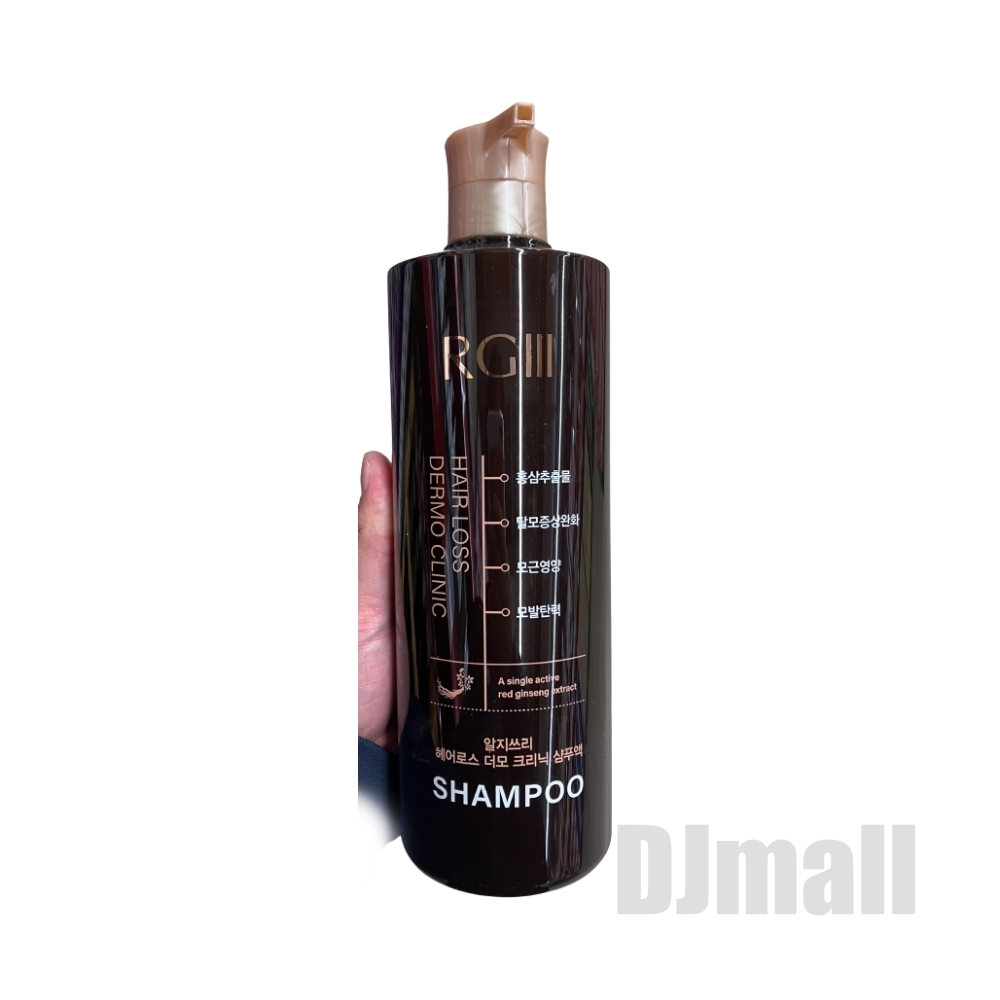 알지3 RG3 헤어로스 탈모 클리닉 샴푸 1000ml (V) 홍삼사포닌 한방 모근영양 : 동진몰