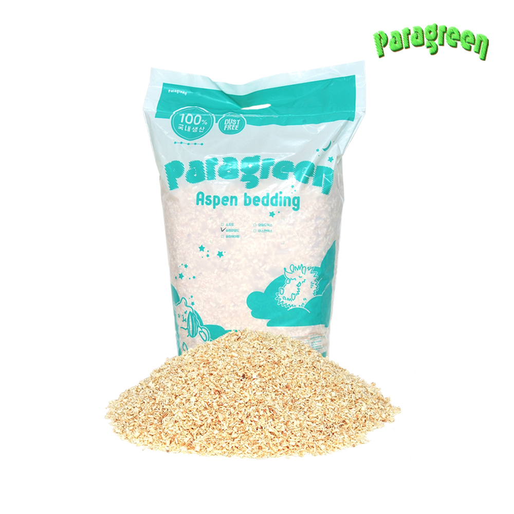 [패러그린] 슬림와일드 아스펜베딩 약1.2Kg / 먼지없는 포근한 햄스터 톱밥 베딩 : 햄토피아