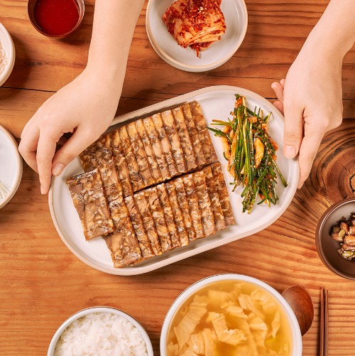 [주문폭주] 삼대가 족발편육 돈젤라 국내산 240g 2팩 (+새우젓증정) : 삼대가족발