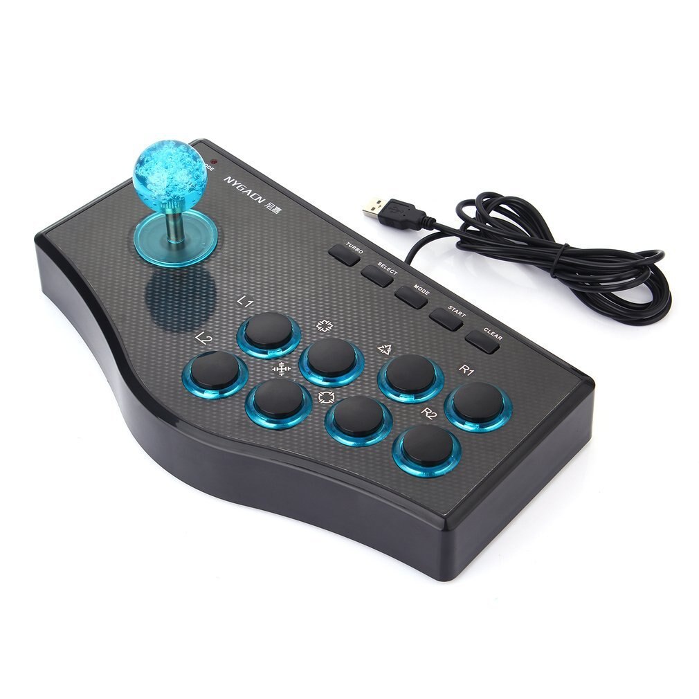 조이콘 프로콘  3 In 1 USB 유선 게임 컨트롤러 아케이드 파이팅 조이스틱 스틱 PS3 컴퓨터 PC 패드 엔지니어링 디자인 콘솔 : 만물공구상