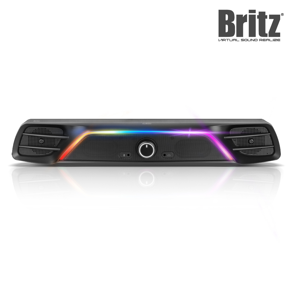 브리츠 BZ-SL2140 게이밍 RGB LED 사운드바 스피커 : 노바테크
