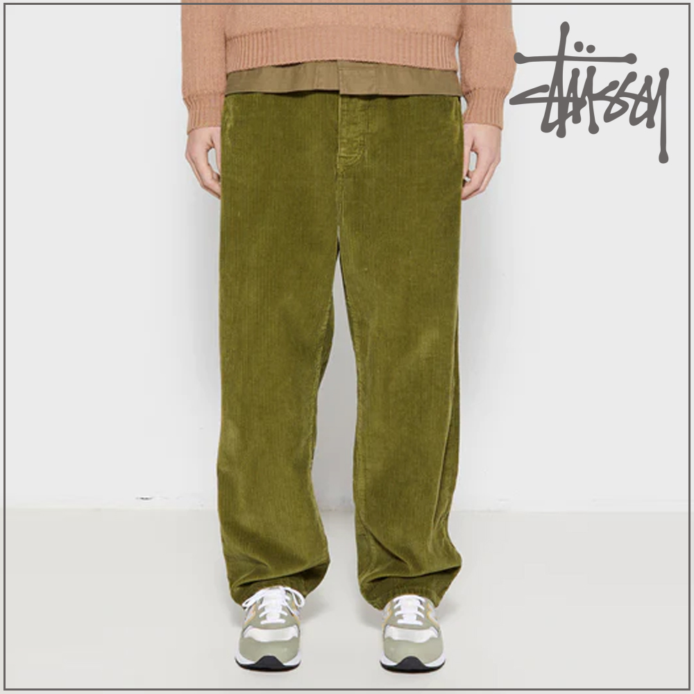 스투시 코듀로이 빅 올 진-올리브 Stussy Corduroy Big OL-Olive : 유일 상사