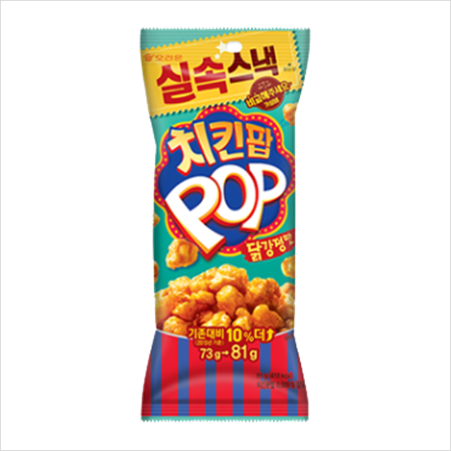 오리온 치킨팝 닭강정 81gx16개 : 태풍몰