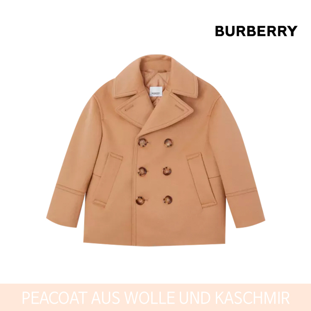 버버리 키즈 울 캐시미어 피코트 (3-14세) BURBERRY KIDS : 압타밀닷컴
