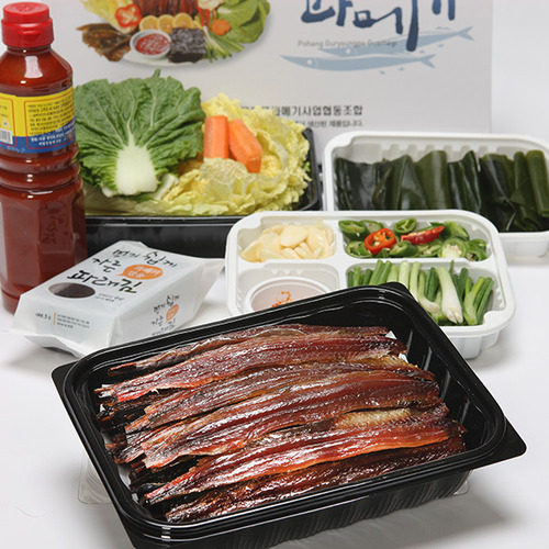 설이네과메기 구룡포과메기 야채세트[도시락포장] : 설이네 과메기
