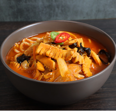 중화요리맛집 홈쿡 해물짬뽕 불맛 오징어짬뽕 밀키트 1인분 630g : 또와창고