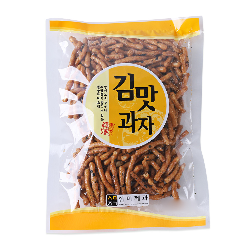 회사 사무실 탕비실 추억의 옛날 과자 간식 신미 김맛 120g : 달다구리마트
