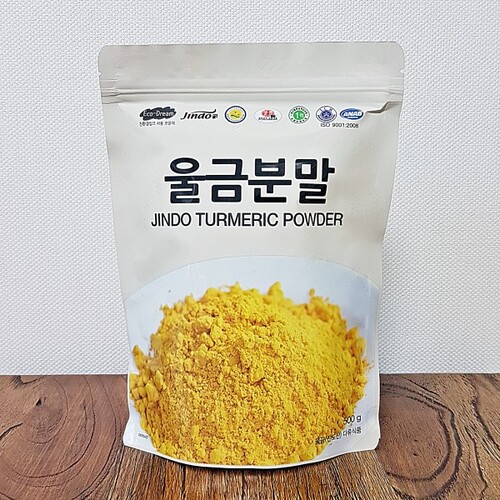 국내산 강황가루 300g 진도농협 울금분말 진도울금이어라 차 환 : 해밀농수산