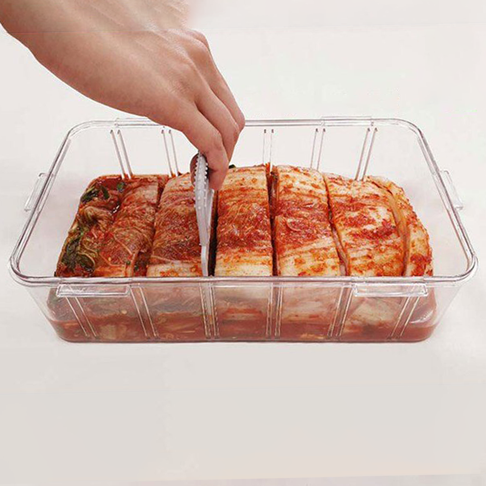 이지컷 김치 자르기 밀폐용기 김치통 커팅 자르미 : 주문의민족