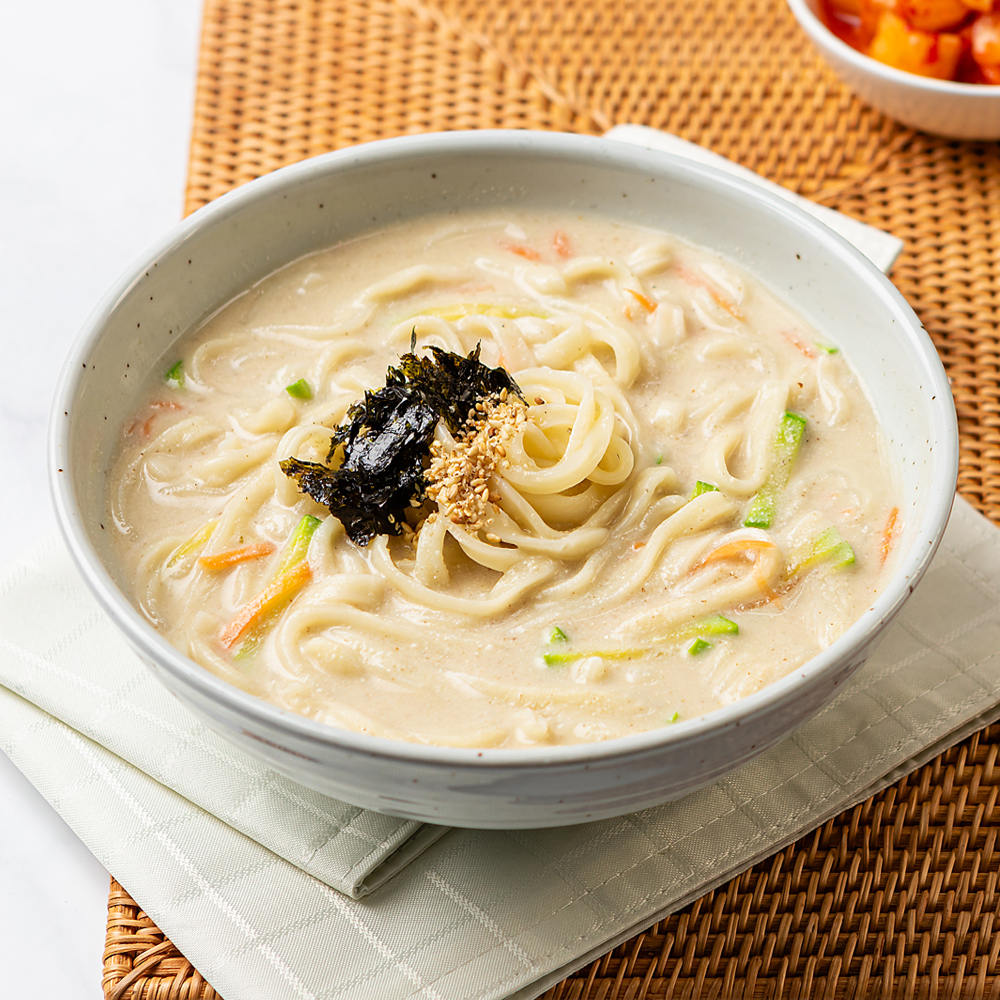 다림식품 들깨칼국수 5인분(들깨육수5팩+칼국수1kg) : 수아스토어