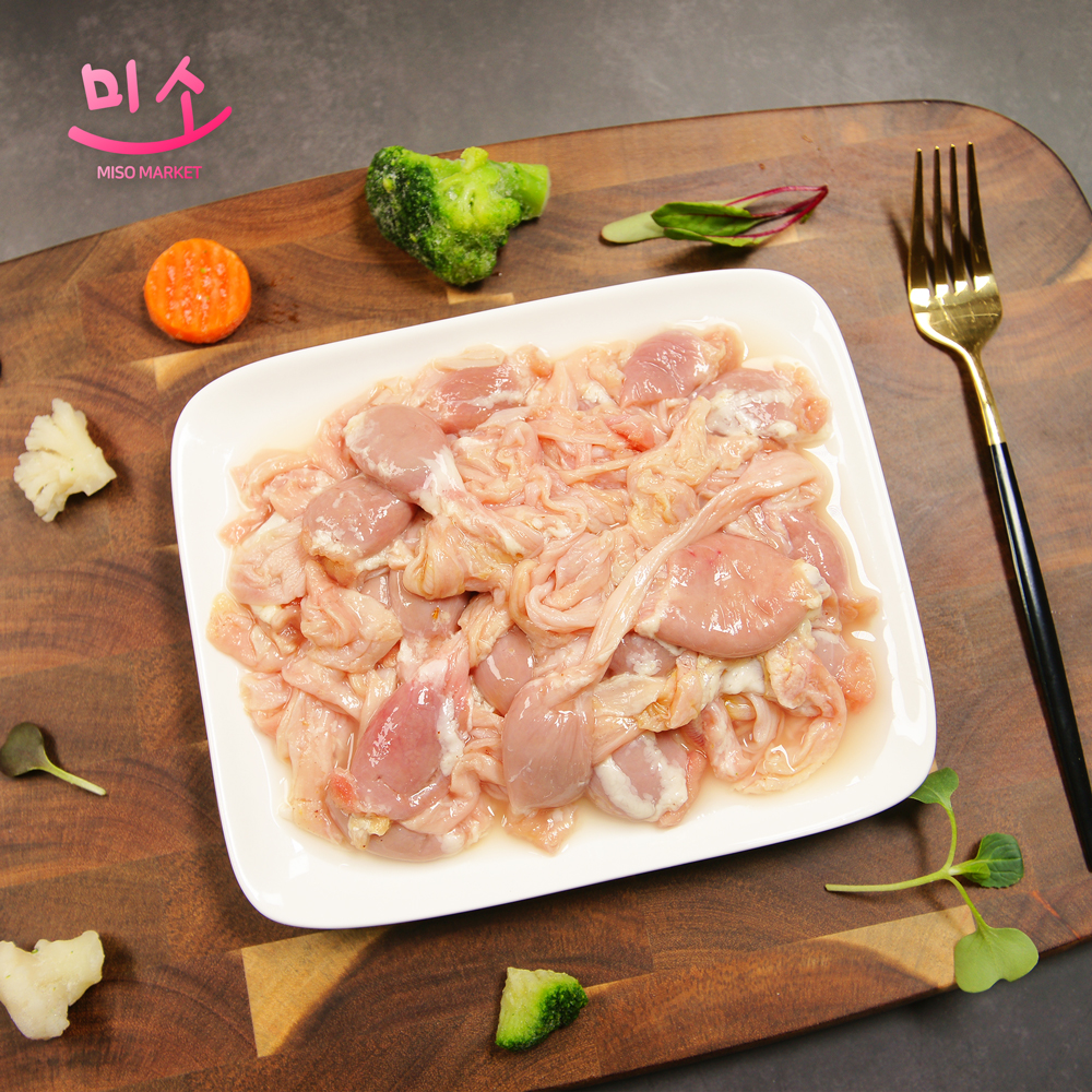 국내산 닭내장 염통 간 내장탕 냉동 1kg : 미소시장
