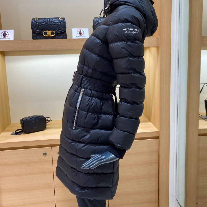 [BURBERRY] [BOTTO] 버버리 여성 라임하우스 후드 롱패딩 80362201 : 여주375아울렛 BOTTO