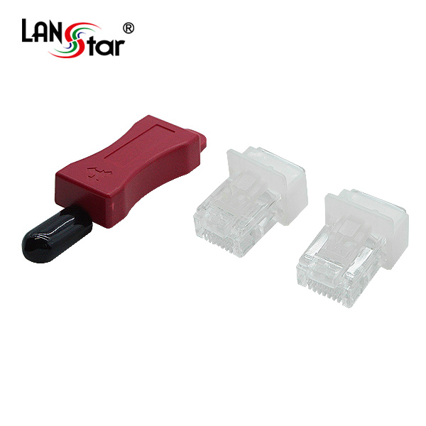 랜포트락 RJ45 먼지마개 먼지커버 덮개 랜포트 보안 잠금장치 커넥터 : 제이피엘프라자