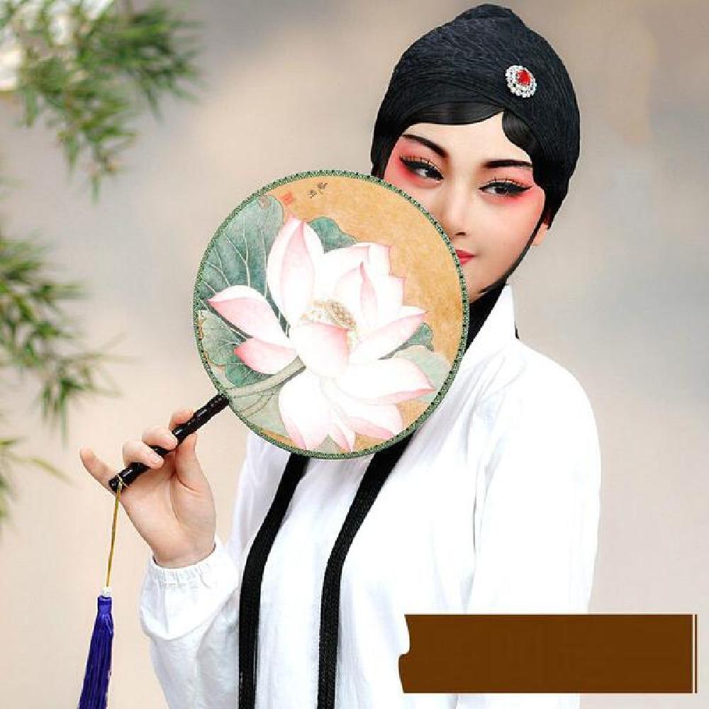 cm 더블 반죽 팬 라운드 궁전 고전 hanfu 댄스 장식 꽃 패턴 : 서현5 수정