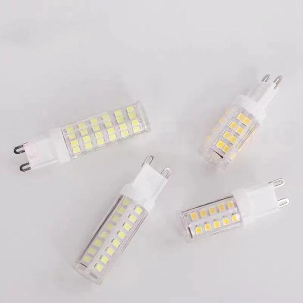 미니 G9 LED 램프 5W 7W 9W12W AC 220V 옥수수 전구, SMD2835 360 빔 각도 할로겐 샹들리에 조명 교체 : 씨앤앤케이