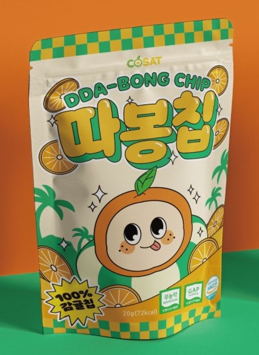 감귤칩 - 따봉칩(제주 효돈감귤100%, 건조감귤, 비밀레시피) : 백년귤화다