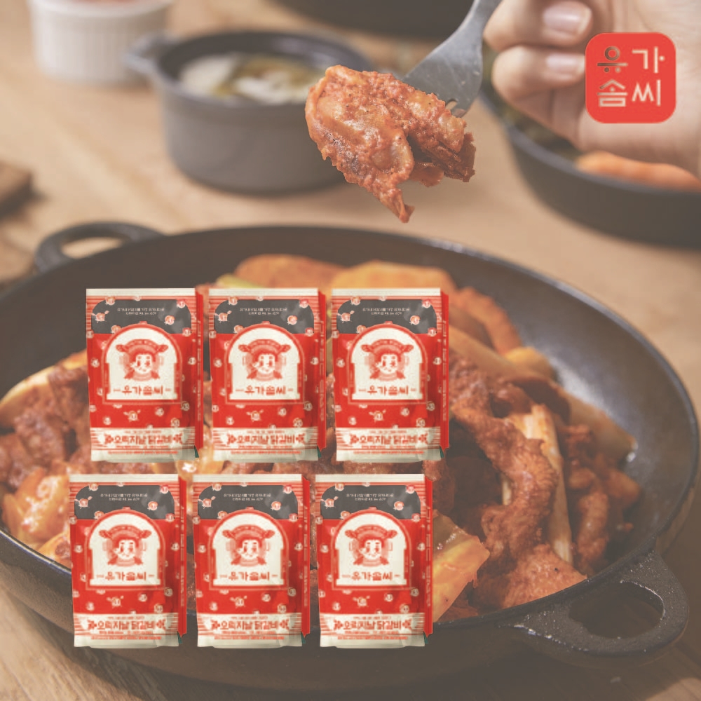유가솜씨 양념 닭갈비 택배  300g : 유가솜씨마켓