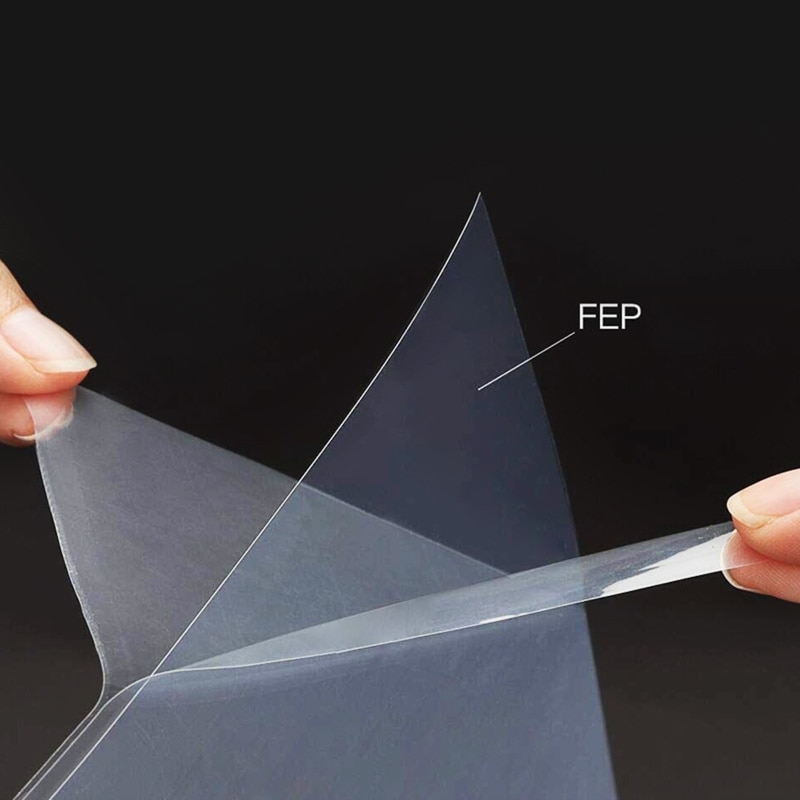 2 개/몫 원래 FEP 릴리스 필름 투과율 강도 200x140mm LD002R LCD SLA 수지 DLP 3D 프린터 용 : 밀키웨이311