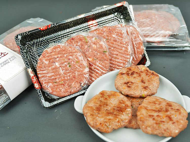 한우 한돈 수제 떡갈비 10장 육즙가득 떡 갈비 : 푸드캠핑
