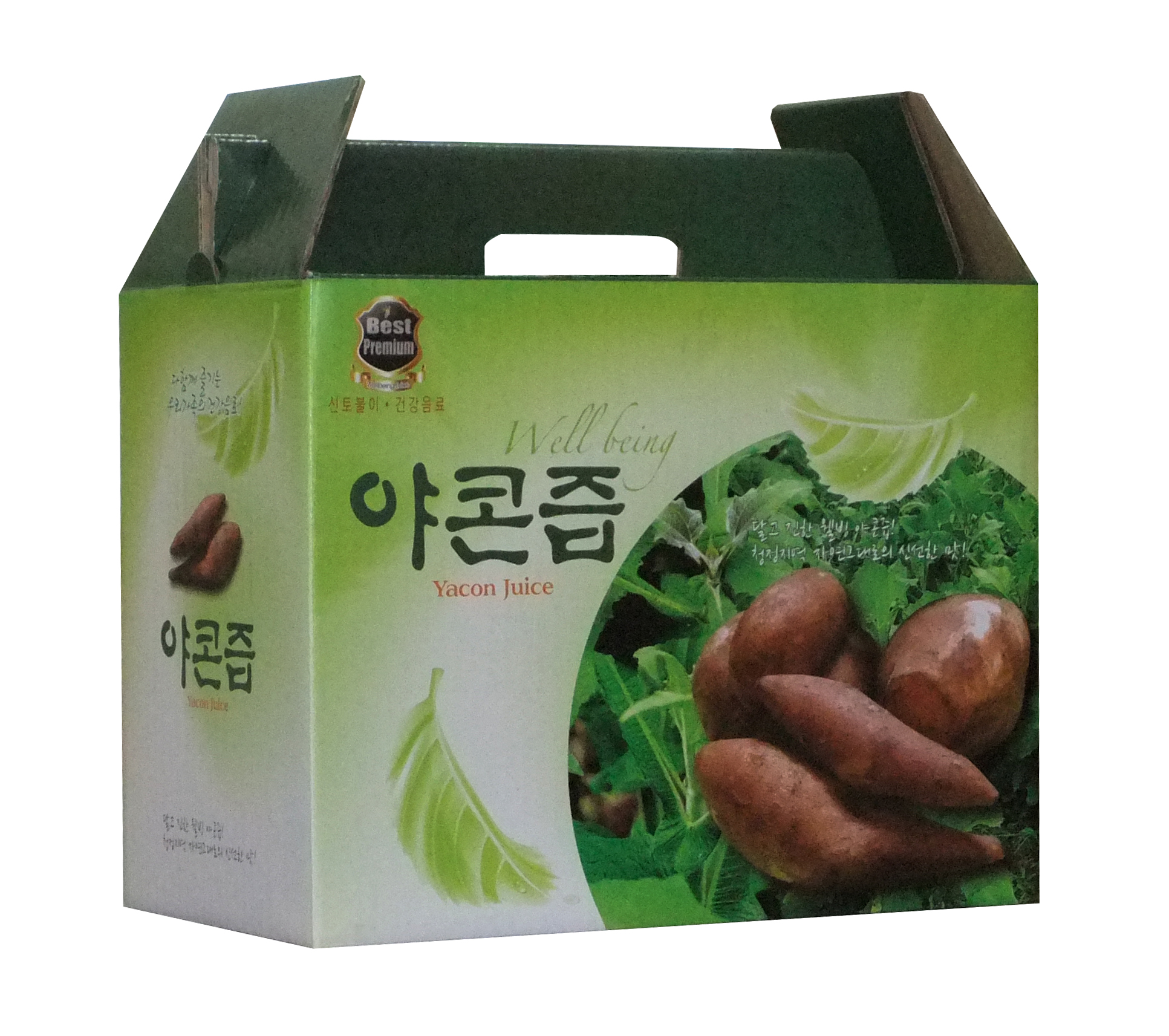 [ 야콘즙 Box ] 건강원 건강즙 야콘 추출액 엑기스 박스 : 건강원자재 백화점