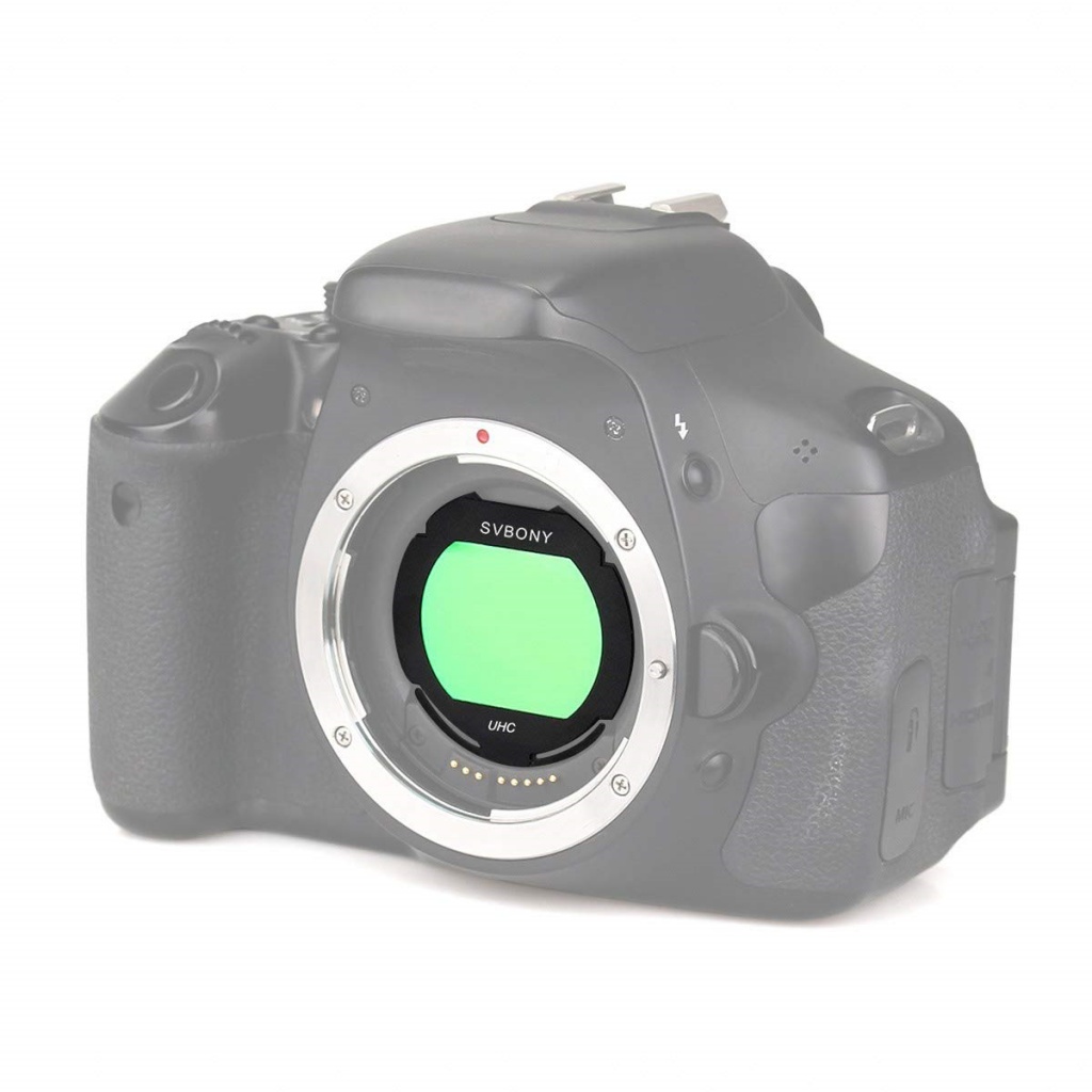SVBONY 천체 망원경 카메라 DSLR UHC 광해 빛공해 필터 EOS C 클립온 : 수키호뚜