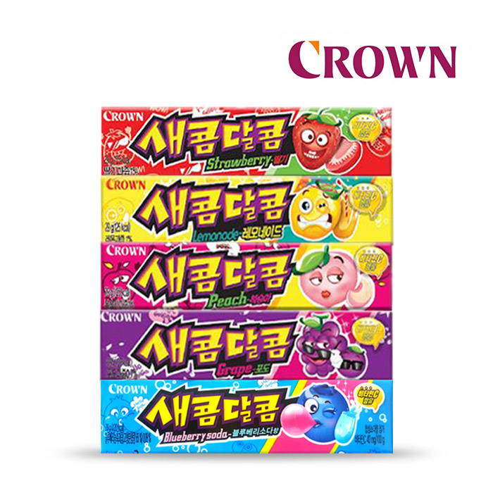 크라운 새콤달콤 29g 10개 골라담기 : 크라운제과 공식몰