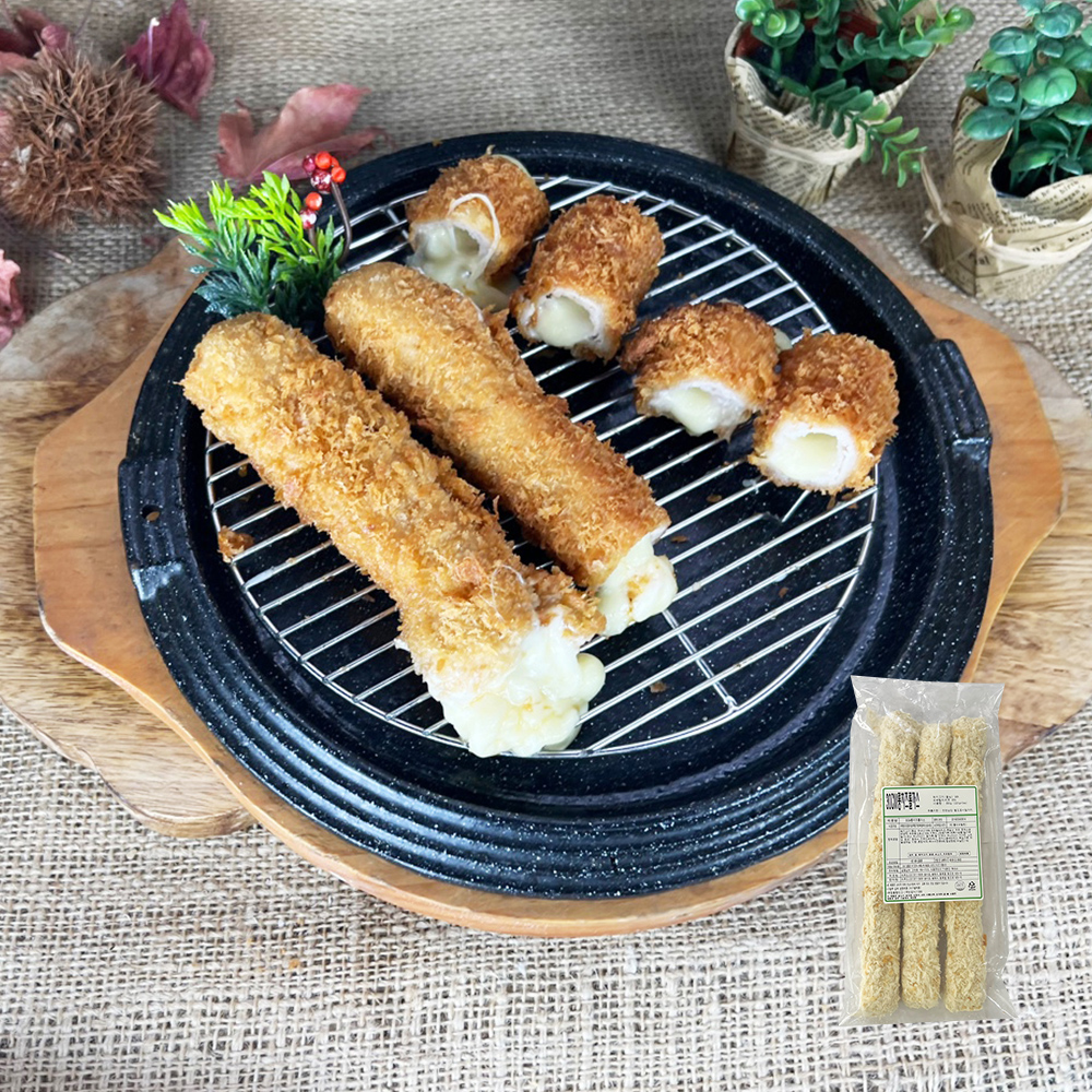 [더함푸드] 30cm 롱 치즈 돈까스 660g (220g x 3ea) 지푸드 : 더함푸드