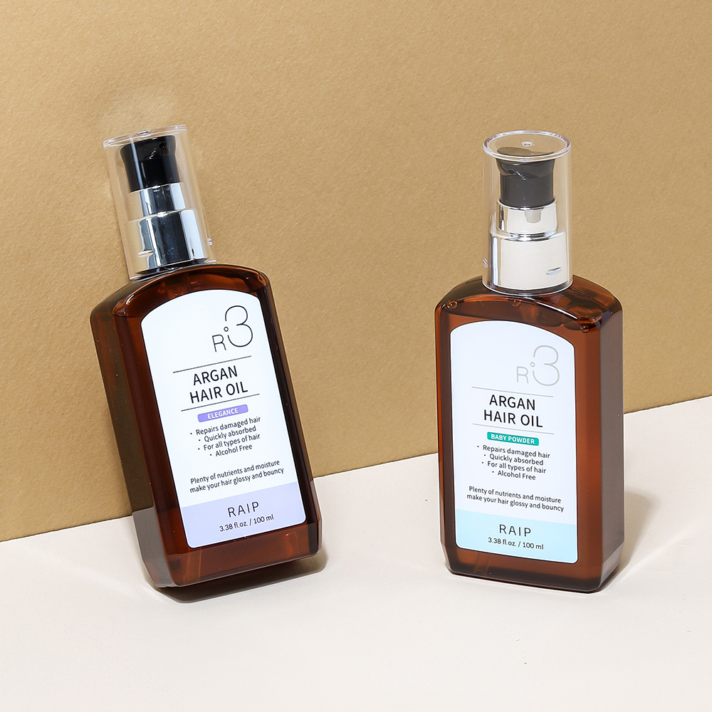 라입 R3 아르간 오일 헤어 에센스 100ml 1+1 베이비파우더 & 엘레강스 : 라입