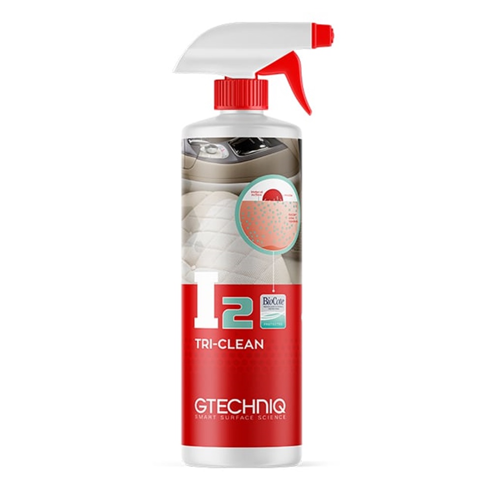 지테크닉 I2 TRI-CLEAN 자동차 항균 실내세정제 가죽클리너 250ml : 지테크닉