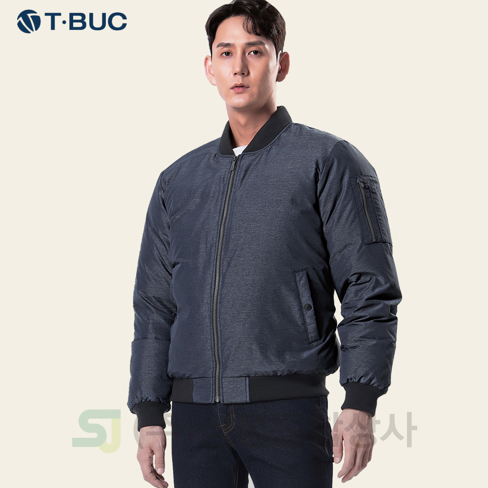 [티뷰크] 마크 TB-430 오리털 블루종 패딩 덕다운 점퍼 오리털패딩 : 주식회사 삼정종합상사