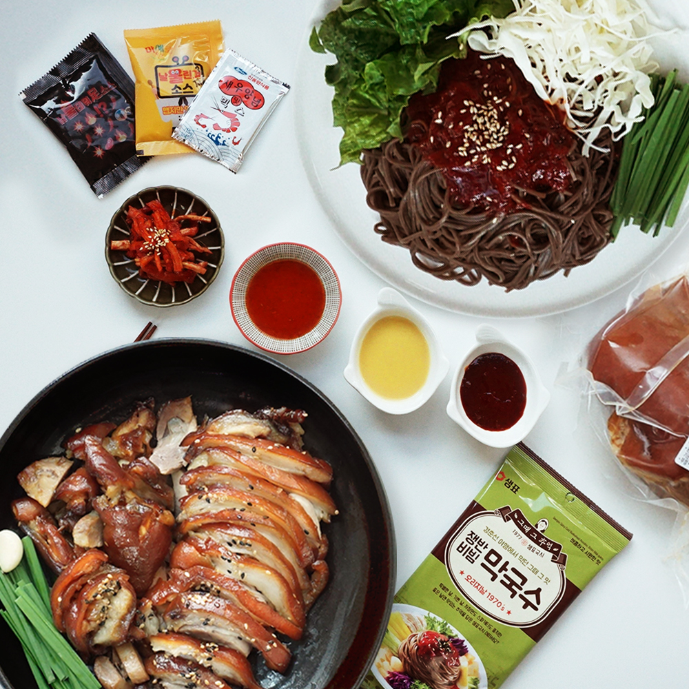 미트타임 한방 순살 시장족발 한상세트 : 미트타임