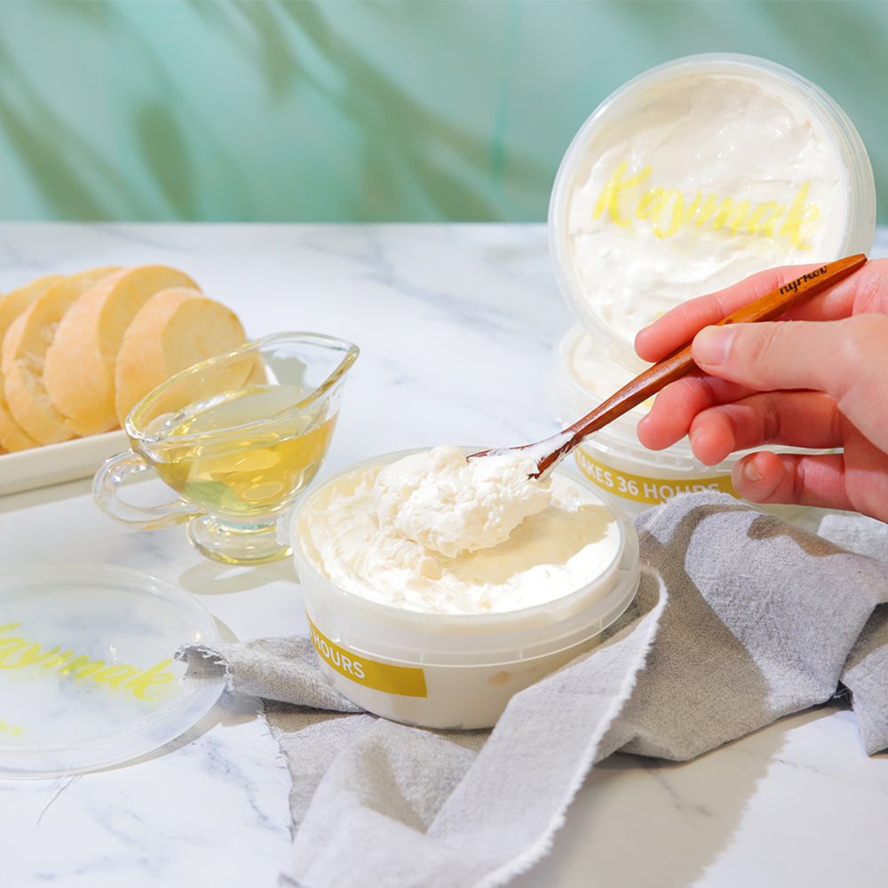카이막 170g 니르코브 수제 터키 디저트 바게트 꿀 포함 : 랜선식당